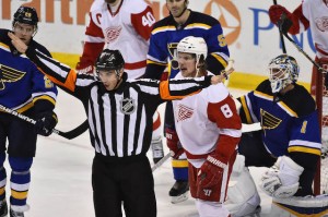 NHL: Detroit Red Wings at St. Louis Blues